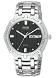 Men's Eco-Drive Bracelet Black Dial