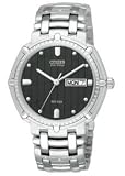 Men's Eco-Drive Bracelet Black Dial