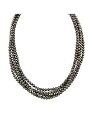 Peacock Freshwater Cultured Pearl Long 100" Endless Necklace (5-5.5mm)