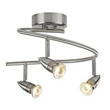 Pro Track® 150 Watt Three Light Spiral Ceiling Light Fixture