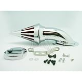 1999-2010 Yamaha V-Star 1100 Spike Chrome Billet Aluminum Spike Cone Air Cleaner... by T-Motorsports