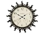 Sunburst II Wall Clock Powder-coated...