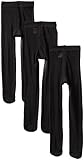 Jefferies Socks Little Girls'  Jr Miss Pantyhose Tights  (Pack of 3)