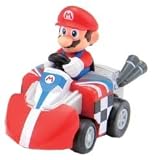 Tomy ChoroQ Steer Mario Kart Wii Mario