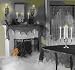 Halloween Cobweb Swag Curtain