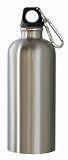  : New Wave Enviro Tinted Stainless Steel Water Bottle (0.6-Liter, Silver)