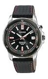 Seiko Perpetual Calendar Black Dial Men's Watch #SNQ097