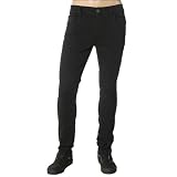 Split Duffel Super Skinny Jeans Black Size 30