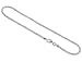 New Sterling Silver Rope Chain Ankle Bracelet Anklet