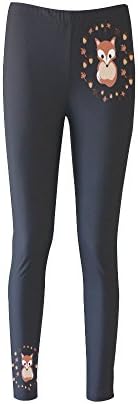 Honey Day House Fox In Autumn Fashion All Over Printing Leggings for Women