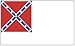 2nd Confederate Flag 3x5 NEW 3 x 5 Civil War Banner