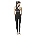 TLC Sport UK Women's Figure Firming Tummy Control Sculpting Compression High Waist Yoga Tights Leggings Black
