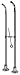 Graff G-3894-PC - Canterbury Floor-Mounted Pillar Unions - Polished Chrome Finish