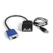 Startech Com 2 Port Vga Video Splitter 300 Mhz Perfect For Classrooms Tradeshows