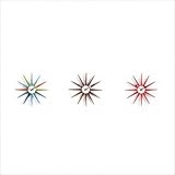 IMAGE OF Vitra Design Museum - Sunburst Wall Clock by George Nelson Finish: Multi-colored