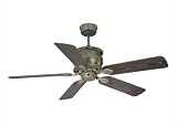 Savoy House 52004MO88 The Capri Distressed Oak Outdoor Ceiling Fan 52 Blade Span