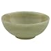 Handmade Decorative Polished Hotan Jade Bowl In Sandy Yellow