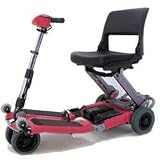 Luggie Mobility Scooter - Burgundy Red - FR168-4ITFR168-4IT - BURGUNDY RED