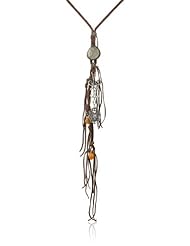 Love Heals Brown Necklace, 28"
