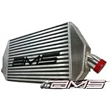 AMS (AMS047 - Unpolished) Intercoolers - Direct fit 12.4x20x3.6 - Unpolished