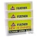 Feather Hi-Stainless Platinum Double Edge Razor Blades 30 Ct