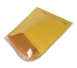 100 #1 7.25x12 KRAFT BUBBLE MAILERS PADDED ENVELOPES #1