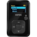 from SanDisk Sandisk Sansa Clip+ 4 GB Flash microSD microSDHC OLED 25.4 mm (1 ) FLAC MP3 OGG WMA (SDMX18-004G-E46K) Model SDMX18-004G-E46K