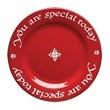 Waechtersbach  Plate, You are Special Today , Cherry Red