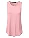 DRESSIS Women's Basic Flowy Relaxed Loose Fit Soft Knit Tank Top S-3XL (15 Colors)