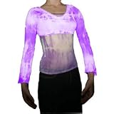 Adult Tie Dye Long Sleeve Crop Top - LT103 by Capezio