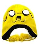Adventure Time with Finn and Jake Plush Laplander Earflap Beanie Character Hat Cap / Officially Licensed Product Cartoon Network 