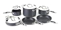 Sabatier Signature Anodized 10-piece cookware set.