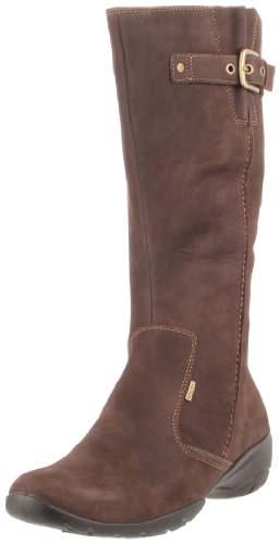ECCO Women's Rise GTX Tall Walking Boot,Coffee/Coffee,39 EU (US Women's 8-8.5 M)