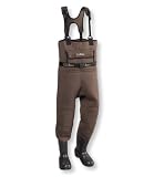 L.L.Bean West Branch Neoprene Wader Aqua Stealth Boot-Foot Men's King