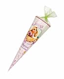 Nestler 7853805s - Schult&uuml;te Disney's Rapunzel mit Stoffapplikationen 12-eckig, kaschierter Lackkarton (Organza), 85cm - Nestler