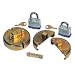 Justrite 08511 Plastic Drum Set with 2 Padlocks