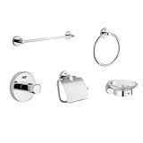 Grohe 40 344 000 Essentials Accessory Kit, StarLight Chrome