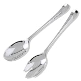 Silea Nickel Plated Salad Server Set