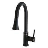 Kingston Brass Gourmetier GS8726DL Concord Single Handle Lead Free Kitchen Faucet with Pull Down Spo