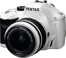 Pentax K-x 124 MP Digital SLR with 27-inch LCD and 18-55mm f_35-56 AL Lens White