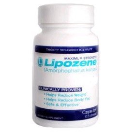 Lipozene Original Maximum Strength Weight Loss Formula, 60 Capsules