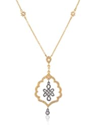 Freida Rothman Belargo Jewelry Alhambra Love Knot Necklace, 18"