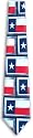 American Flag Patriotic Neck Tie Red, White & Blue