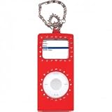 Charmed Leather Case For nano 1G/2G - Red
