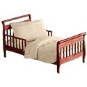 Heavenly Soft Toddler Bedding Set - color: Ecru