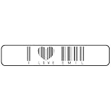  I LOVE EMIL BAR CODE  STREET SIGN
