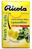 (Pack of 20) Ricola Fresh Pearls Sugar-Free Lemon Mint 25g