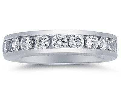 Childrens Toyshop  Jewelry : 3CT Diamond Eternity Ring in Platinum