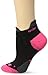 Under Armour Men's Ultra Lite Double Tab Socks, Black/Pink, One Size