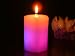 Glo wax Heart Shaped Colour Changing Dreaming Led Magic Candle